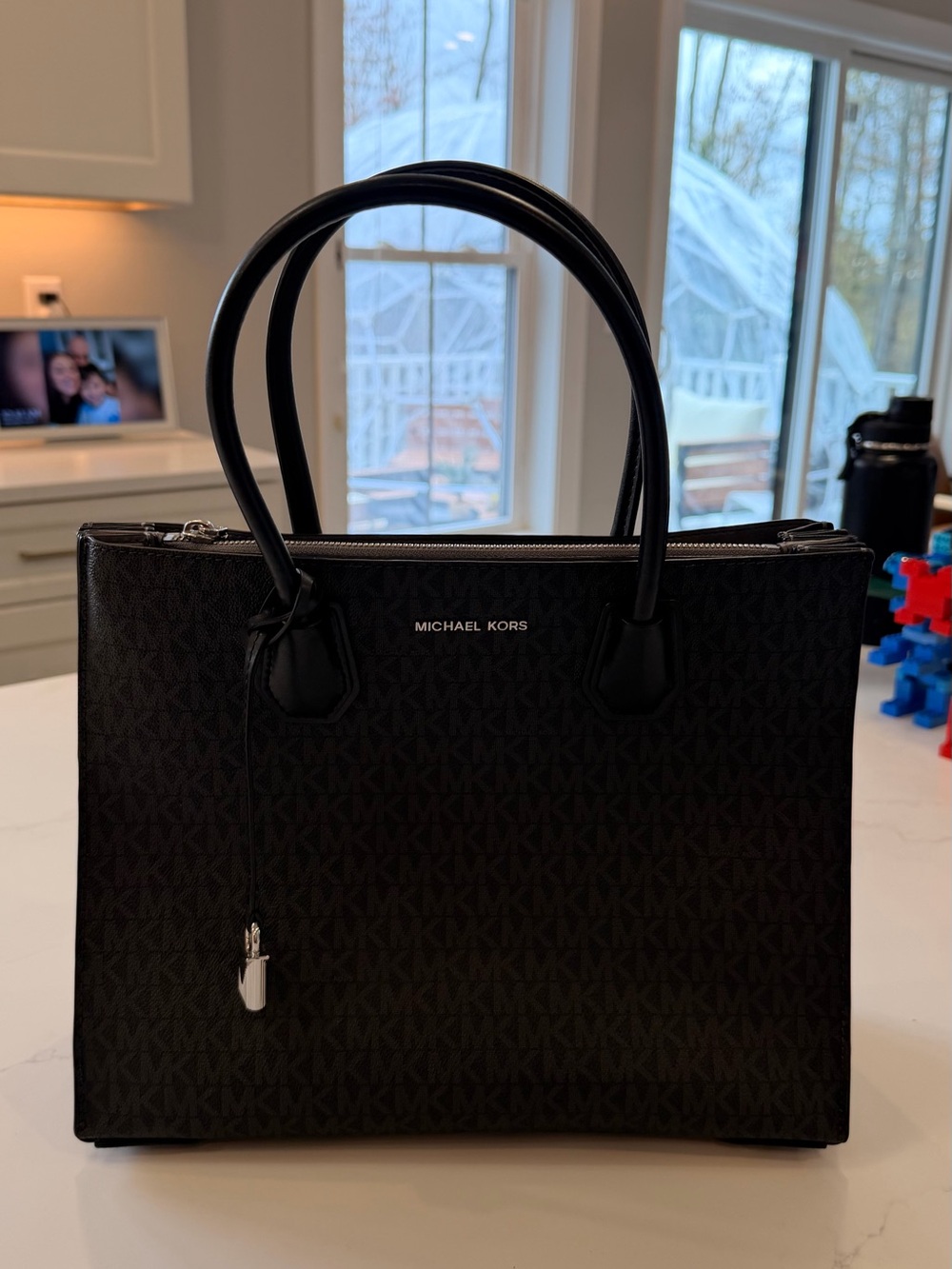 Michael Kors Black Signature MK Tote